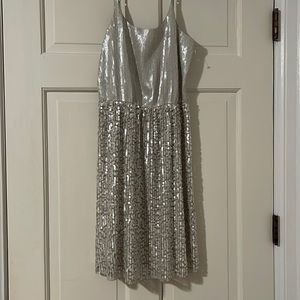 Champagne cocktail dress- Sz S